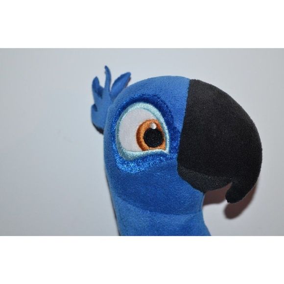 Kohls Cares Blue BLU Macaw Bird Plush Stuffed Animal Rio Parrot Toy - Picture 2 of 4